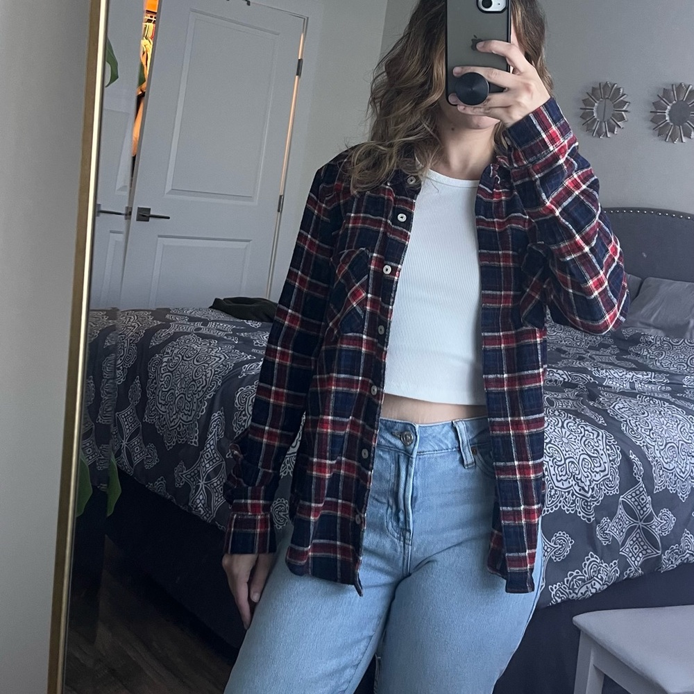 Plaid Button Down